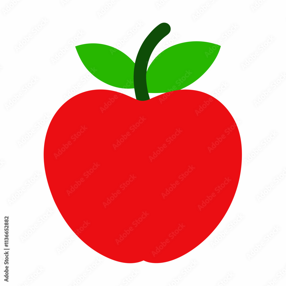 Clean Apple Vector for Logo and Art Projects. Clean Apple Vector for Logo and Art Projects.