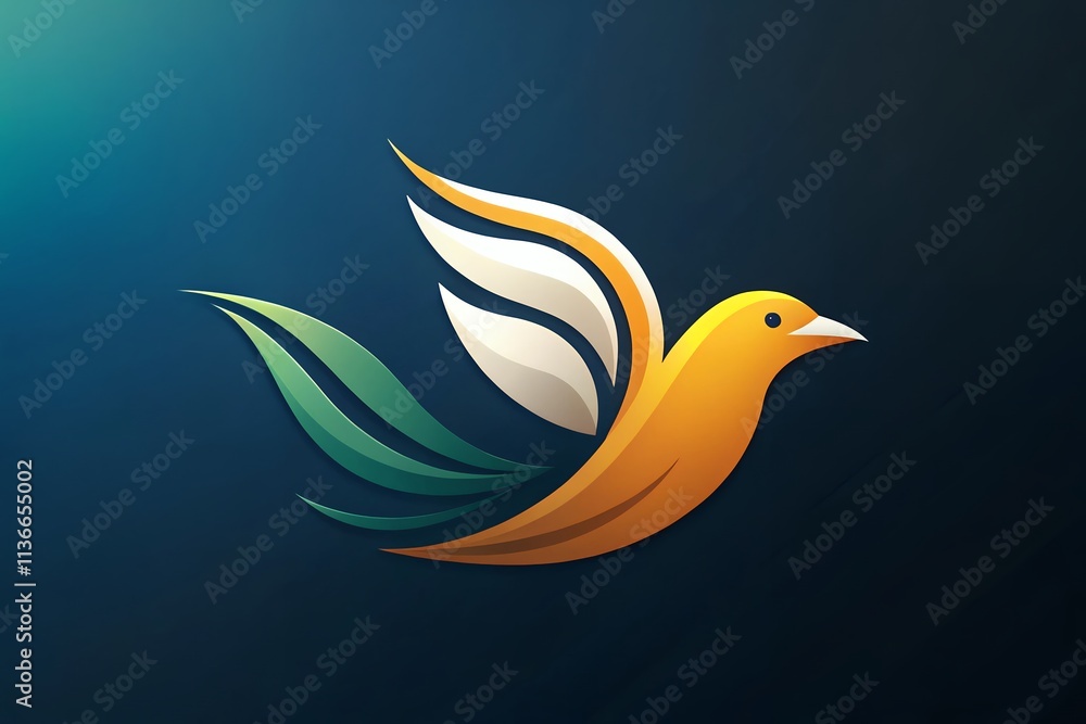 illustration of an eagle Art design logo animal illustration of an eagle Art design logo animal