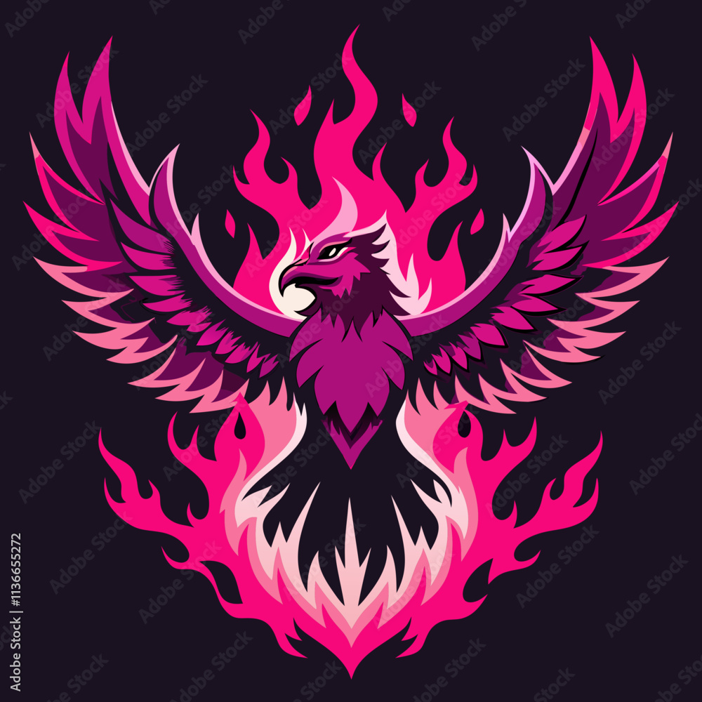 Obraz premium heart with wings