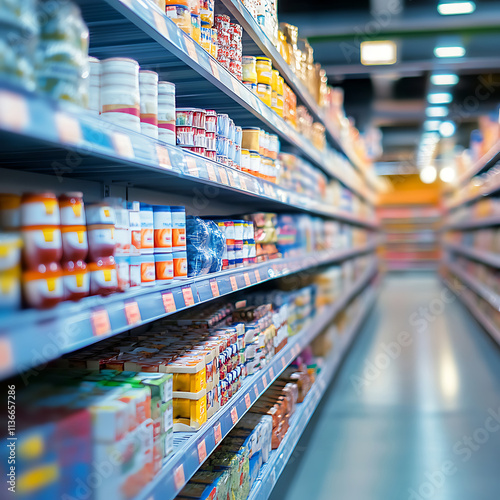 Wallpaper Mural shopping in supermarket Torontodigital.ca