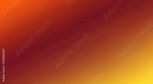 Wallpaper Mural Fiery Sunset Gradient: Warm Hues of Orange, Red, and Yellow Blend Seamlessly Torontodigital.ca