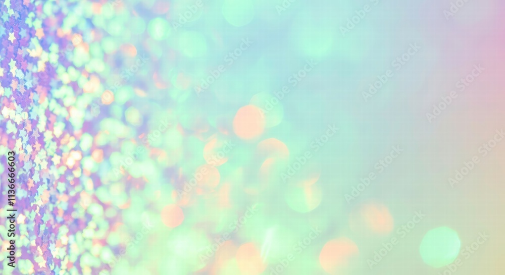 Pastel Dreamscape: Iridescent Glitter Texture Pastel Dreamscape: Iridescent Glitter Texture