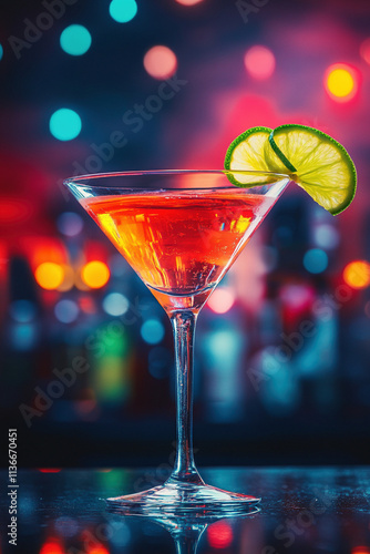 cocktail in the bar