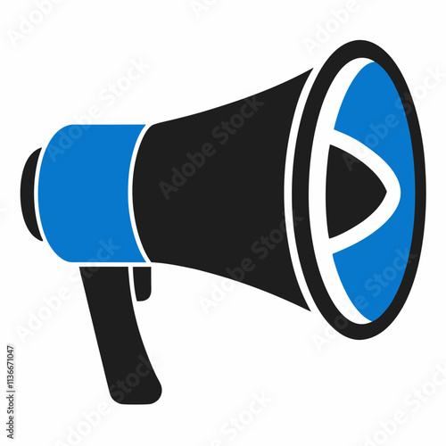 megaphone announcement loudspeaker