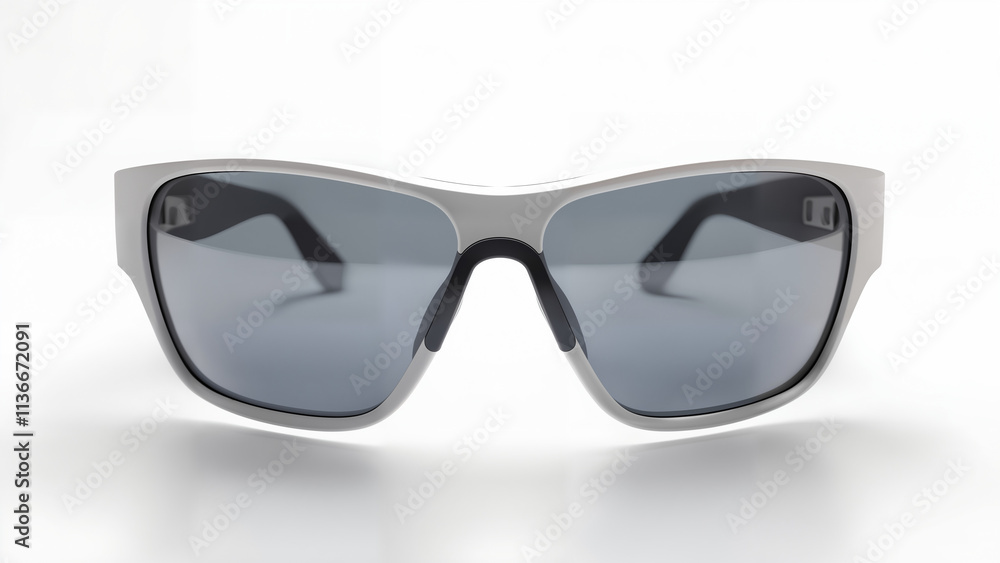 Conceptual Design of Futuristic Sunglasses: A Harmonious Blend of Style and Functionality on a Stark White Background Conceptual Design of Futuristic Sunglasses: A Harmonious Blend of Style and Functionality on a Stark White Background