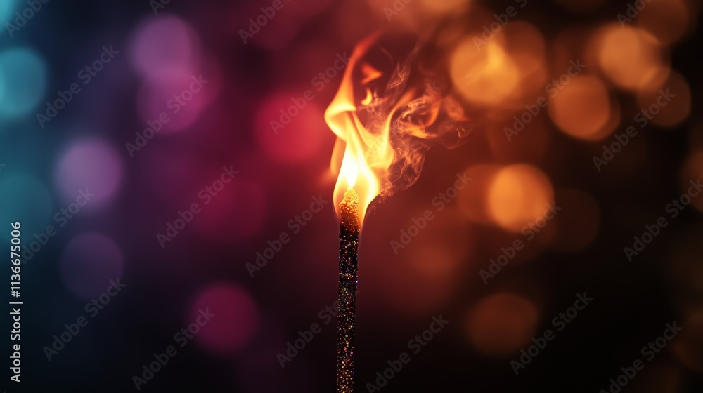 Glittering burning sparkler composition background Glittering burning sparkler composition background