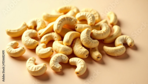 Cashews: Delicious, crunchy, and nutritious nuts. Perfect for healthy snacking, cooking, or gourmet treats. Enjoy roasted, salted, or raw for any occasion. photo