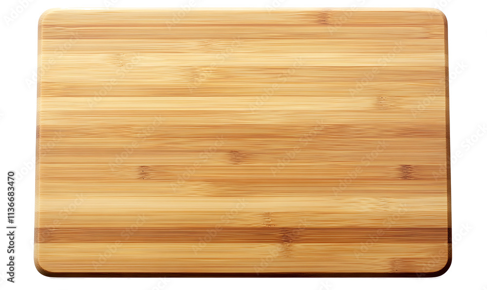 Wooden bamboo cutting board viewed from the top, showcasing a smooth and natural wood grain surface. Perfect for kitchen use and food preparation. Isolated on transparent background, png. Wooden bamboo cutting board viewed from the top, showcasing a smooth and natural wood grain surface. Perfect for kitchen use and food preparation. Isolated on transparent background, png.