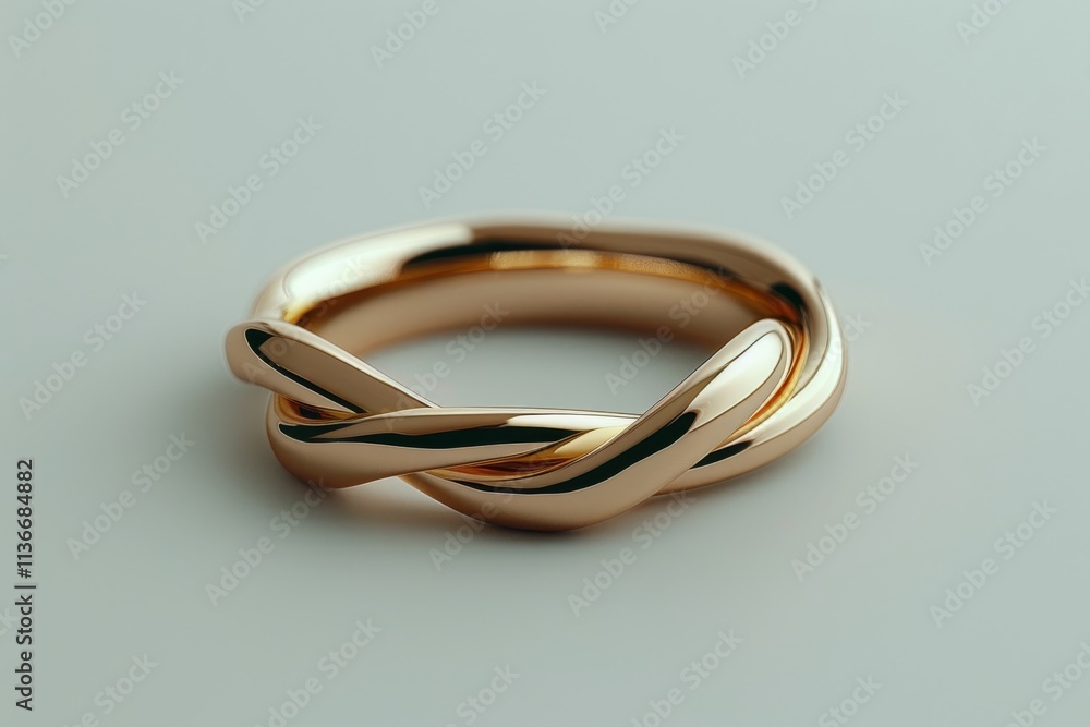 Elegant twisted gold ring showcasing intricate design and craftsmanship for modern jewelry lovers Elegant twisted gold ring showcasing intricate design and craftsmanship for modern jewelry lovers