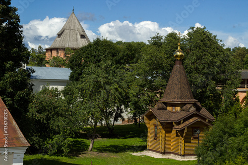 Wooden church in the Novgorod Kremlin