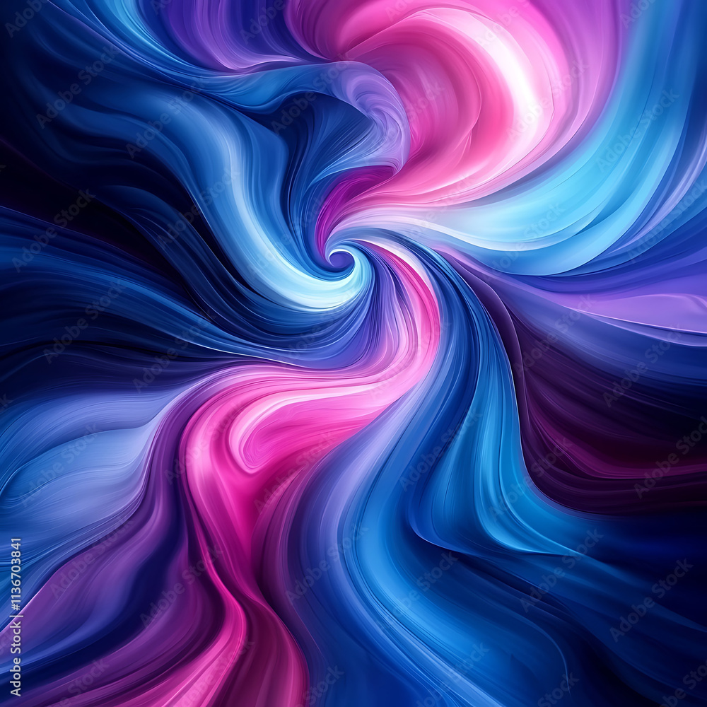 Fototapeta premium Optical data concept depicted by abstract glowing lines on a dark background. The high speed, vast capacity data transmission enabled by optical fiber technology in today's digital age.
