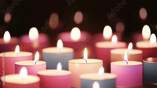 A candlelit vigil commemorates Transgender Day of Remembrance.