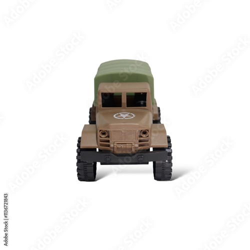 Military toy truck for kids