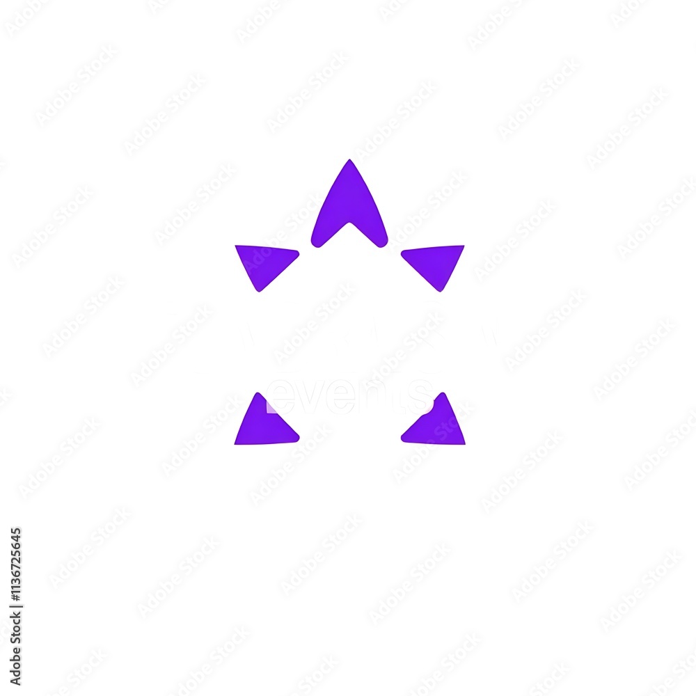 Purple Starburst Abstract Design Purple Starburst Abstract Design