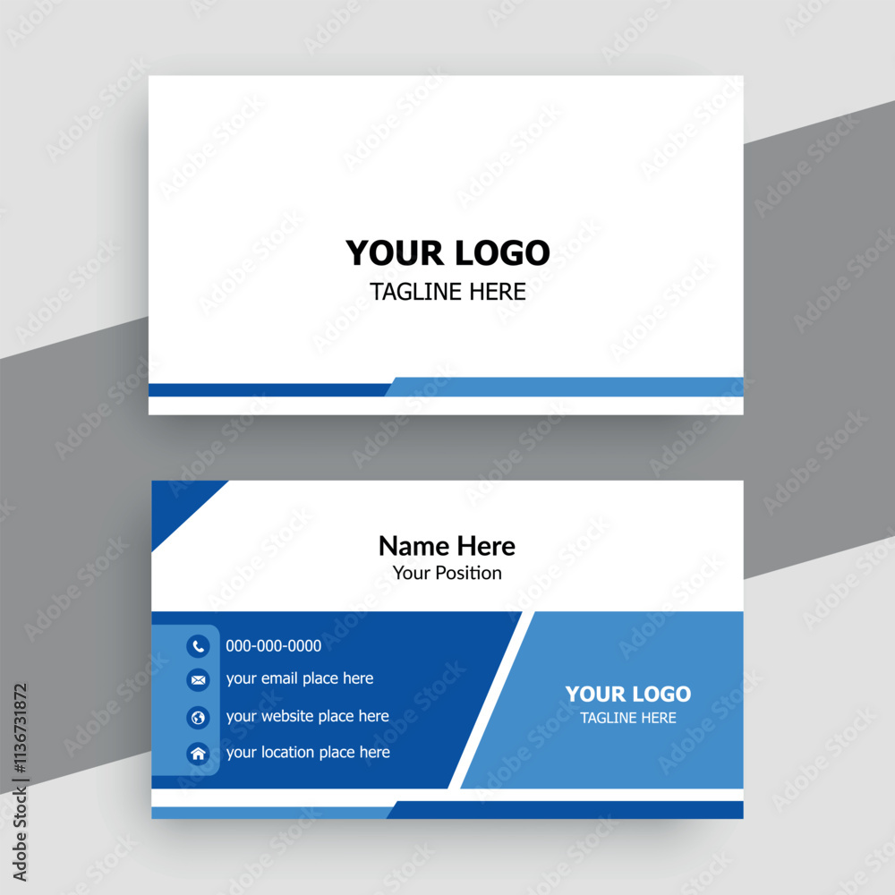 professional modern luxury business card template design professional modern luxury business card template design