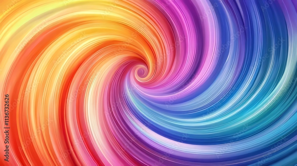Vivid rainbow swirl abstract background. Vivid rainbow swirl abstract background.