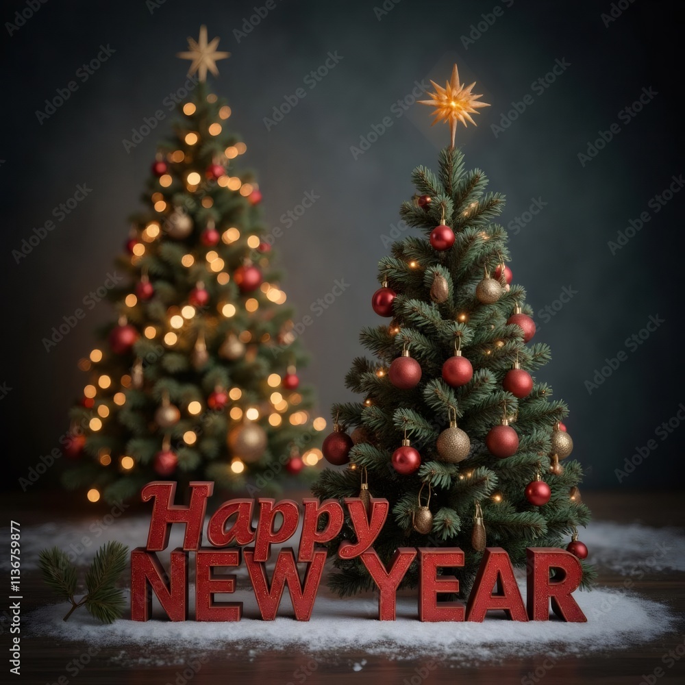 Celebra la llegada del Año Nuevo con una decoración navideña espectacular y brillante.
Celebra la llegada del Año Nuevo con una decoración navideña espectacular y brillante.