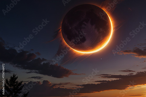 Stunning Solar Eclipse