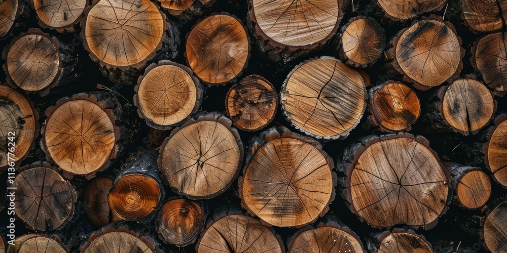 Stacks of lumber. Stacked Wood Logs Pattern Background. Pile of natural wooden trunks. Logging, deforestation, environmental issues. Forest pine and spruce trees. Log pile, lumbering timber industry Stacks of lumber. Stacked Wood Logs Pattern Background. Pile of natural wooden trunks. Logging, deforestation, environmental issues. Forest pine and spruce trees. Log pile, lumbering timber industry