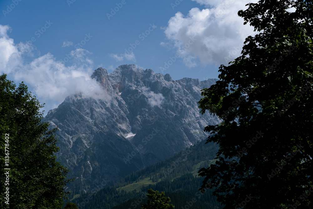 Obraz premium Hochkönig im Sommer