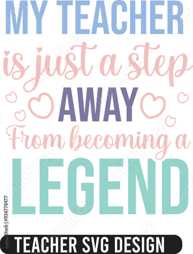 teacher SVG design teacher quotes SVG design, Teacher typography set, Gift 