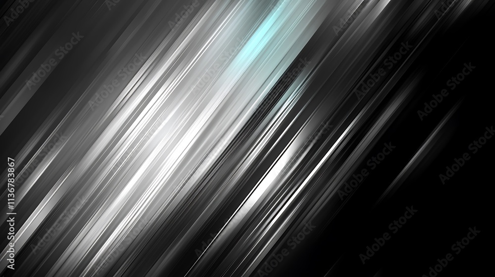 Abstract Diagonal Lines of Gray and White Abstract Diagonal Lines of Gray and White
