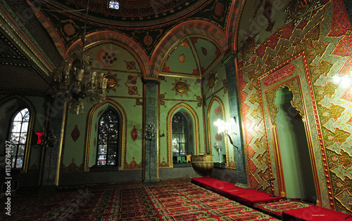 Yesil Mosque in Kutahya, Turkey photo