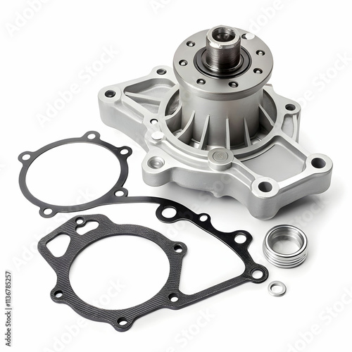 A spare part for an engine water pump, essential for maintaining coolant circulation