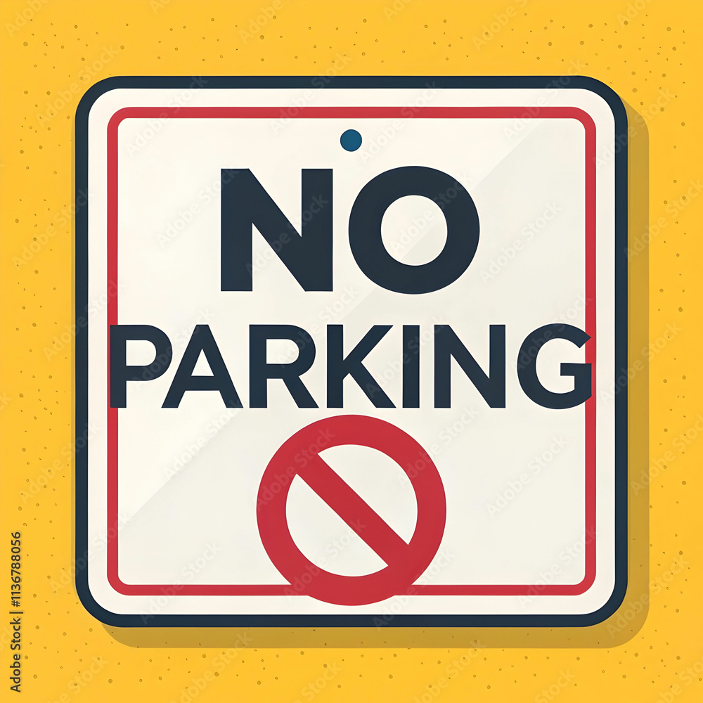A no parking sign board, typically featuring a red circle and a diagonal line, A no parking sign board, typically featuring a red circle and a diagonal line,