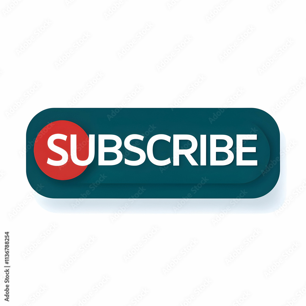 A web and app subscribe button, designed to encourage users to follow A web and app subscribe button, designed to encourage users to follow