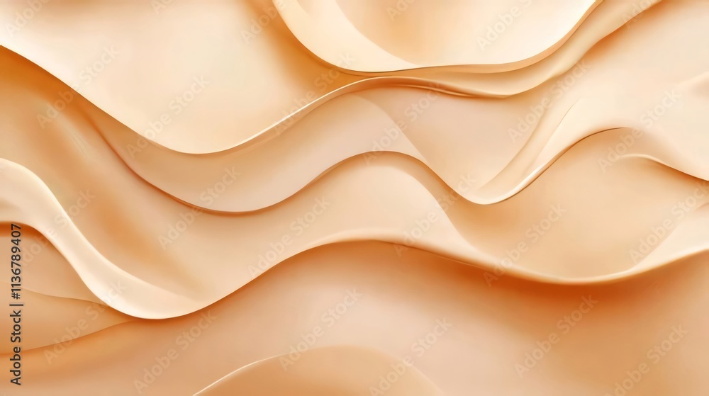 Abstract beige wavy flowing texture background. Abstract beige wavy flowing texture background.