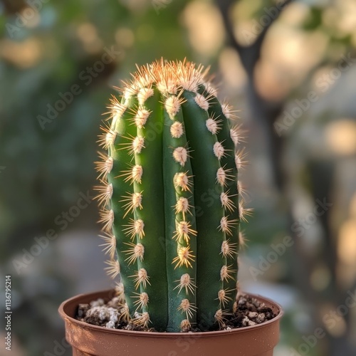 Cactus detail closeup photo