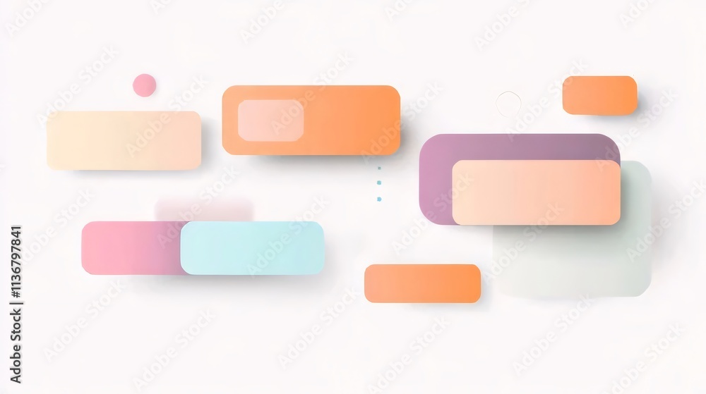 Abstract pastel shapes, geometric design, soft color palette, modern background. Abstract pastel shapes, geometric design, soft color palette, modern background.