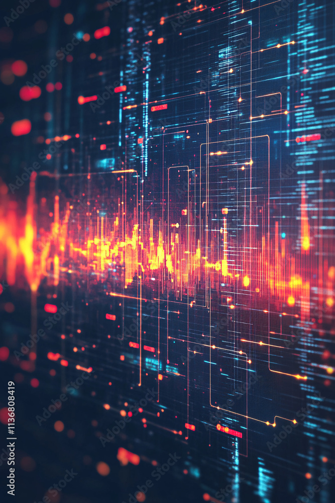 A cyber radio icon glowing with soundwave data, symbolizing online broadcasting platforms, digital radio tools, and smart sound analytics. A cyber radio icon glowing with soundwave data, symbolizing online broadcasting platforms, digital radio tools, and smart sound analytics.