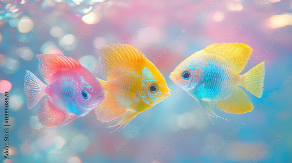 Fototapeta premium Colorful Tropical Fish