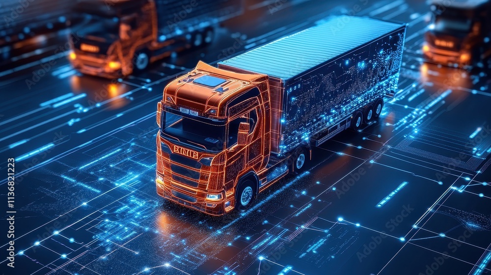 Futuristic Logistics: Autonomous Truck on Digital Highway Futuristic Logistics: Autonomous Truck on Digital Highway