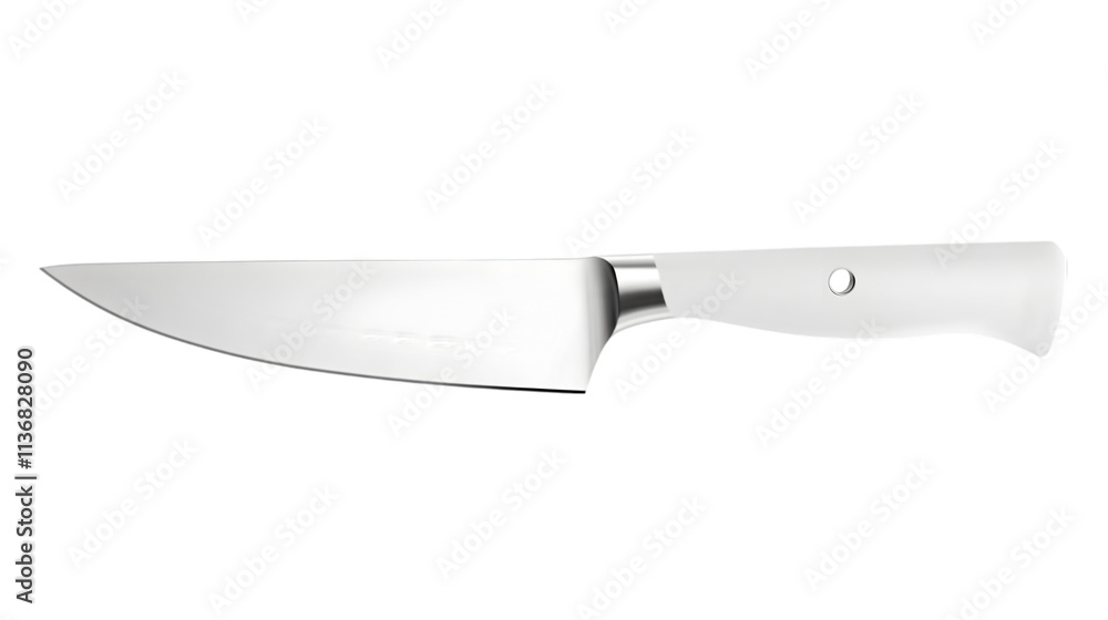 Sharp Kitchen Knife Stainless Steel Blade White Handle Professional Cooking Tool Cutle Sharp Kitchen Knife Stainless Steel Blade White Handle Professional Cooking Tool Cutle