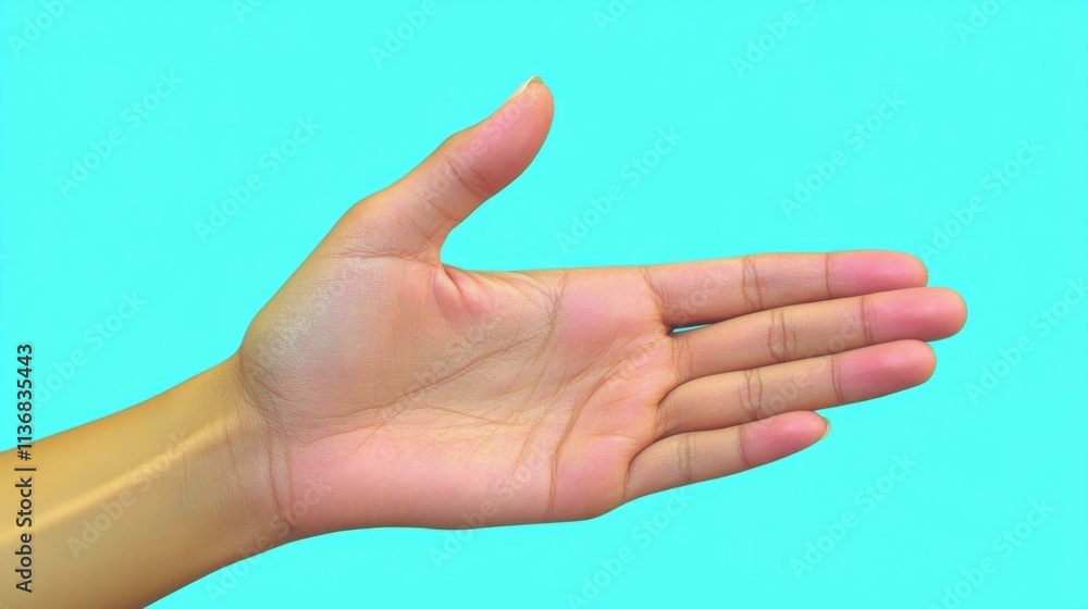 Hand Gestures A hand to throat gesture to convey nervousness discomfort or emotion Isolated solo on plain background Hand Gestures A hand to throat gesture to convey nervousness discomfort or emotion Isolated solo on plain background
