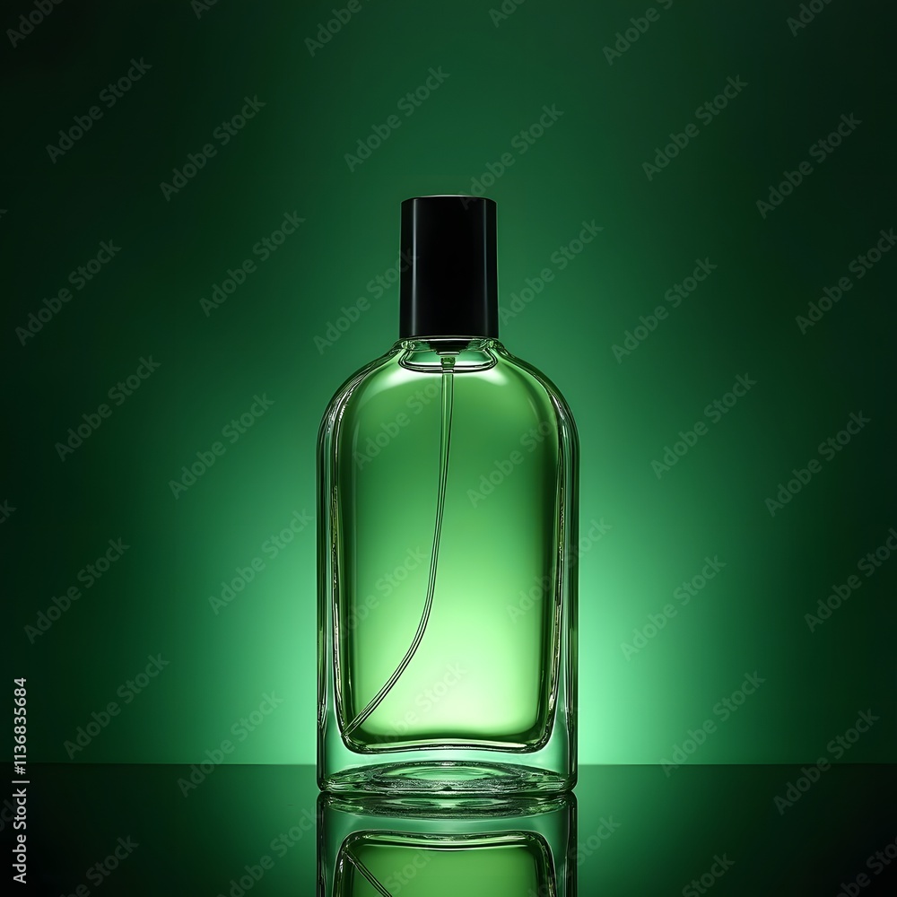 Ethereal Elixir: Enigmatic Front-View Bottle Essence Ethereal Elixir: Enigmatic Front-View Bottle Essence