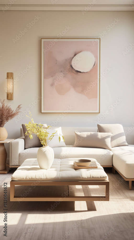 Fototapeta premium Interior of livingroom.