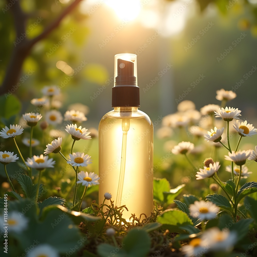 Glowing Radiance in a Mysterious Garden Glowing Radiance in a Mysterious Garden