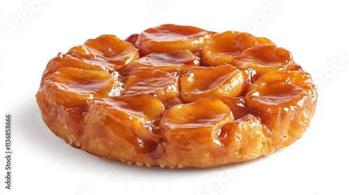 Tart Tatin: A classic French upside-down apple tart, caramelized to perfection, with a buttery, golden crust.