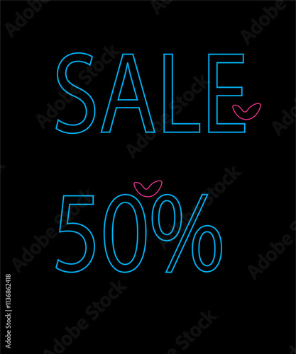 New Year's drawings in dark colors on a black background
