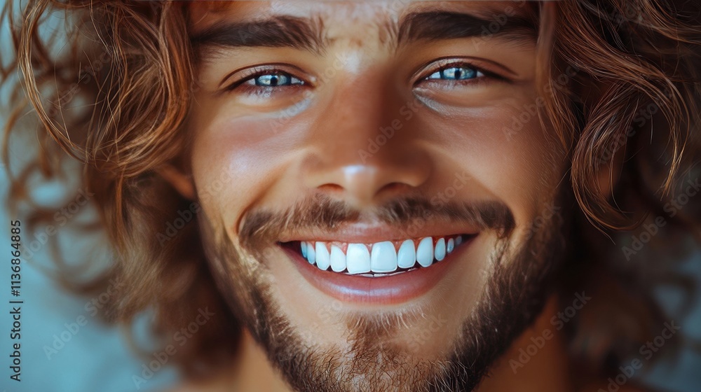 Portrait of a man with a smile.