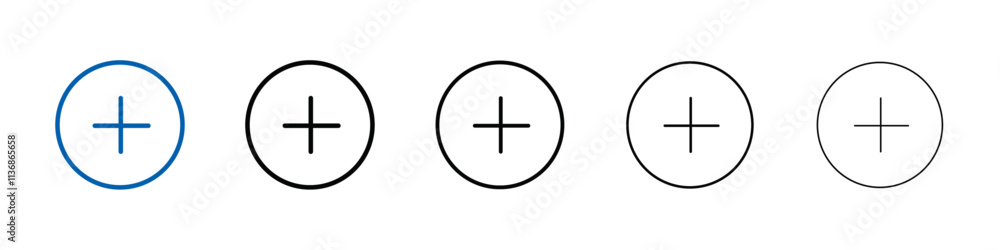 Add new icon Outline vector logo for web ui Add new icon Outline vector logo for web ui