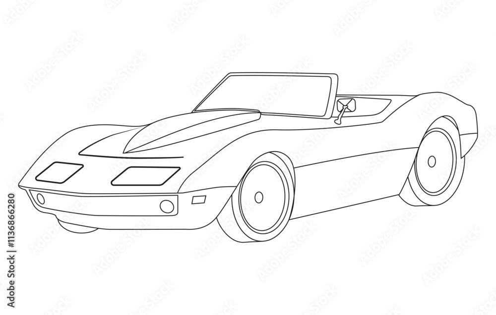 Outline car vector drawing concept design.Vehicle outline sketch illustration isolated on white background.car line art for coloring book.Car icon set.Transport symbol.Vector illustration. Outline car vector drawing concept design.Vehicle outline sketch illustration isolated on white background.car line art for coloring book.Car icon set.Transport symbol.Vector illustration.