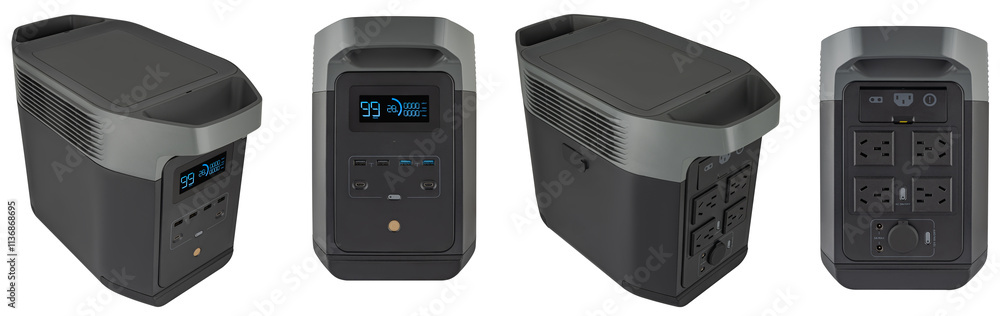 Modern autonomous power station for stable power supply. Modern autonomous power station for stable power supply.