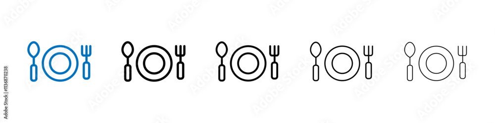 Canteen icon Outline vector logo for web ui Canteen icon Outline vector logo for web ui