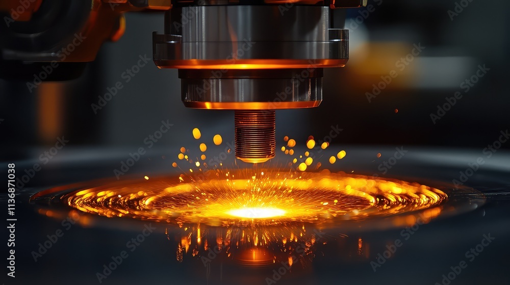 High-Resolution Image of Focused Iron Radiating Warmth with Shimmering Out-of-Focus Halo High-Resolution Image of Focused Iron Radiating Warmth with Shimmering Out-of-Focus Halo