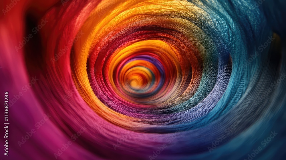 Surreal Photography of Colorful Thread Spools Surreal Photography of Colorful Thread Spools
